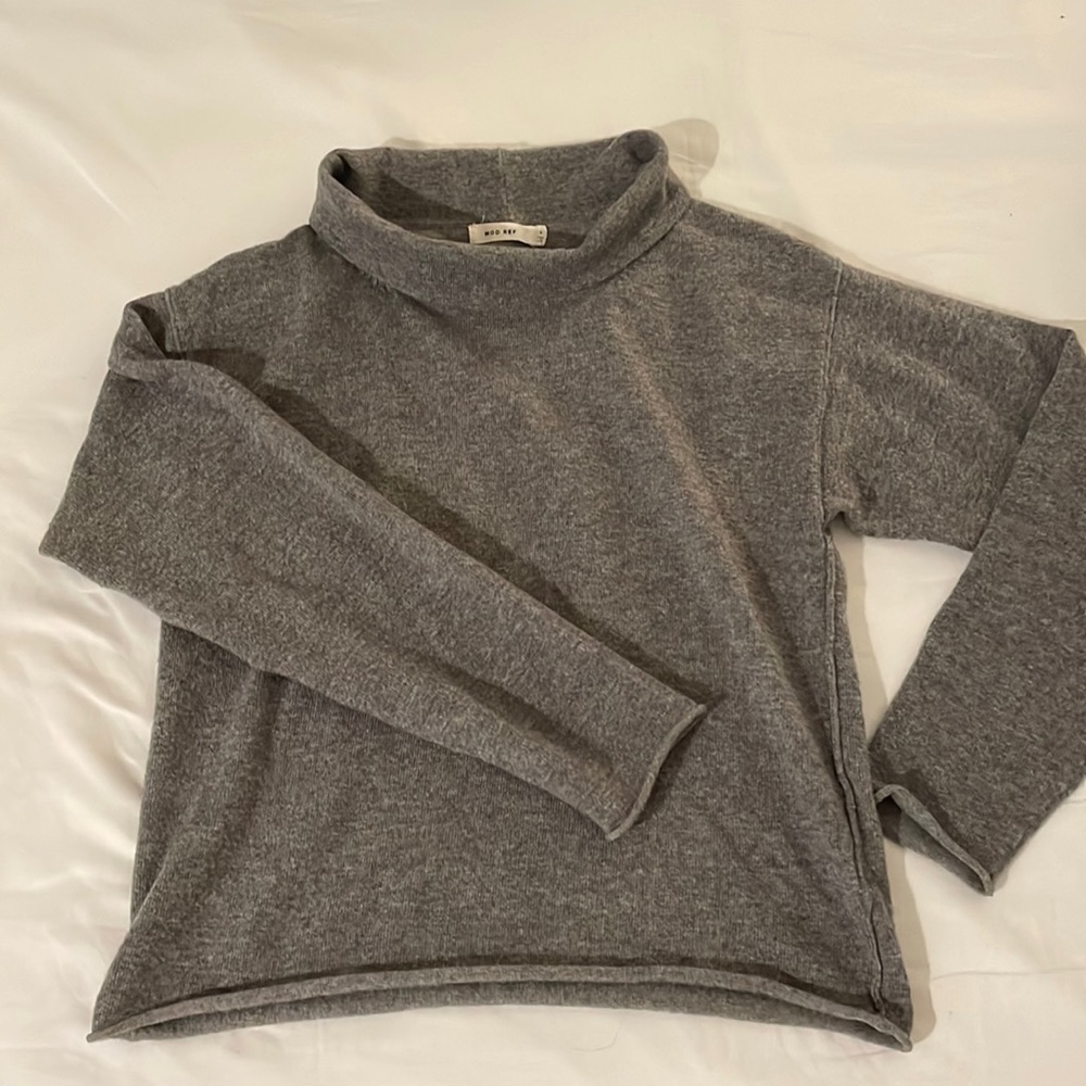 Mod Ref Mock Turtleneck Sweater